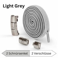 Schnürsenkel-Set "Joey" light grey
